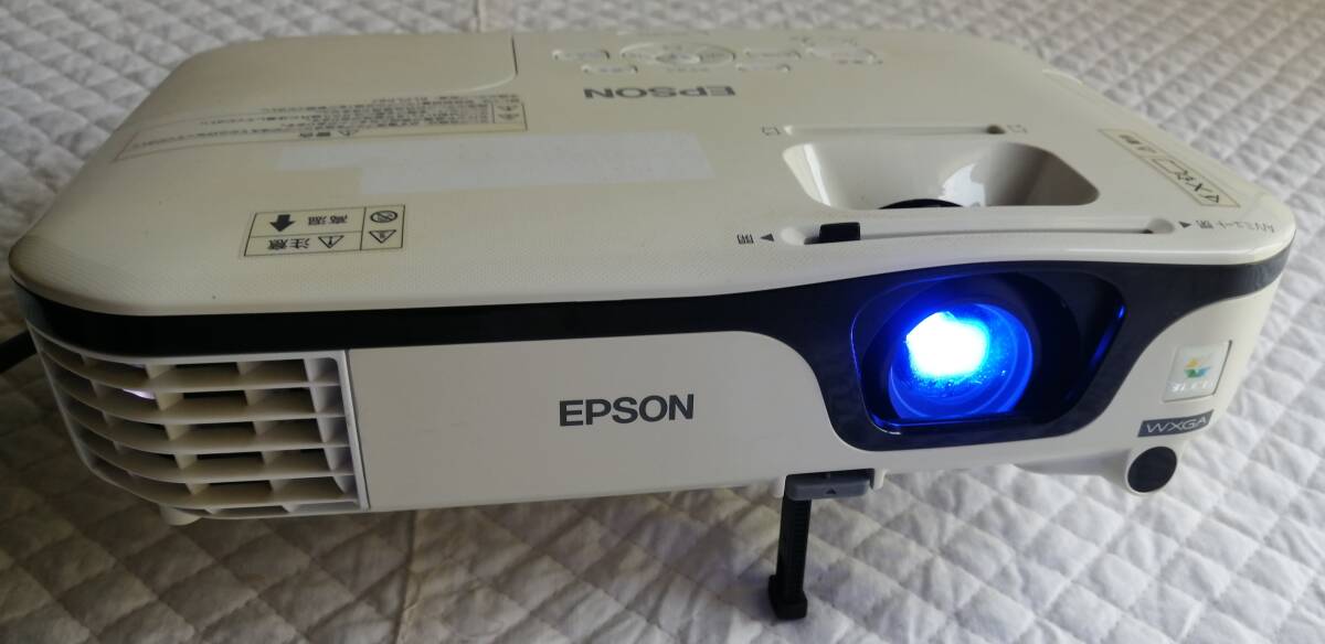 EPSON　プロジェクター　EB-W12　動作確認済　2800lm　WXGA　_画像2