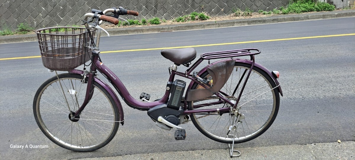  велосипед с электроприводом Yamaha /YAMAHA PASnachula Deluxe PM26NLDX 2013 модель регистрация модель X913