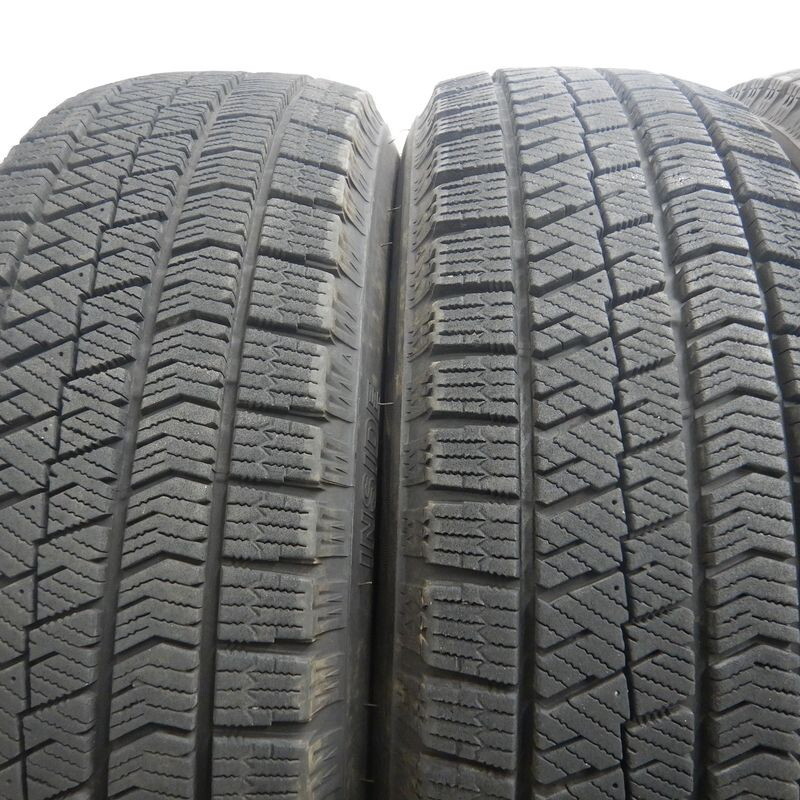 中古タイヤ 175/65r15 スタッドレスタイヤ ブリヂストン ブリザック VRX2 4本セット アクア ヤリス フィット キューブ 中古 15インチ_画像3