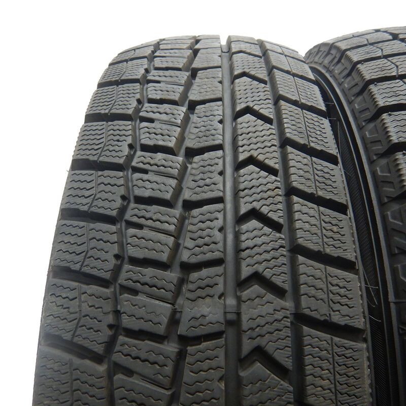 中古タイヤ 175/65r15 スタッドレスタイヤ ダンロップ ウインターマックス WM02 2本セット アクア ヤリス フィット キューブ 中古 15インチ_画像3