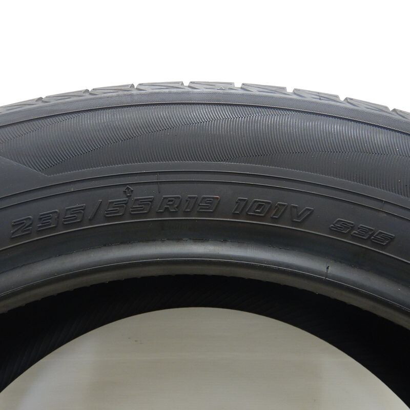 中古タイヤ 235/55r19 オールシーズンタイヤ ヨコハマ エイビット GT S35 4本セット レクサスRX RXハイブリッド MIRAI RAV4 中古 19インチ_画像6