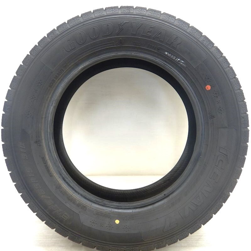 中古タイヤ 195/65r15 スタッドレスタイヤ グッドイヤー アイスナビ 7 1本 単品 プリウス ノア ヴォクシー セレナ 中古 15インチ_画像2