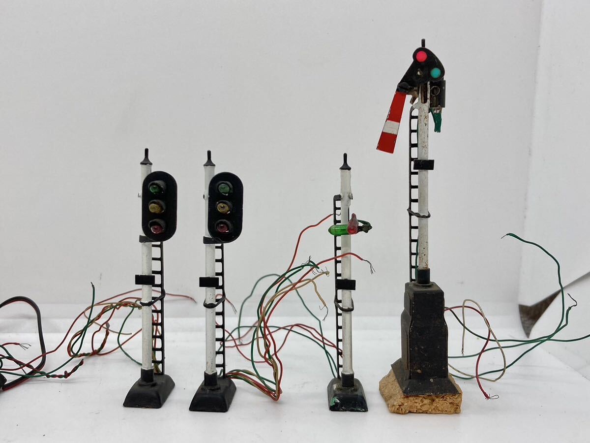 HOゲージ 信号機 大量 まとめ まとめて ジャンク 動作未確認 1円〜_画像3