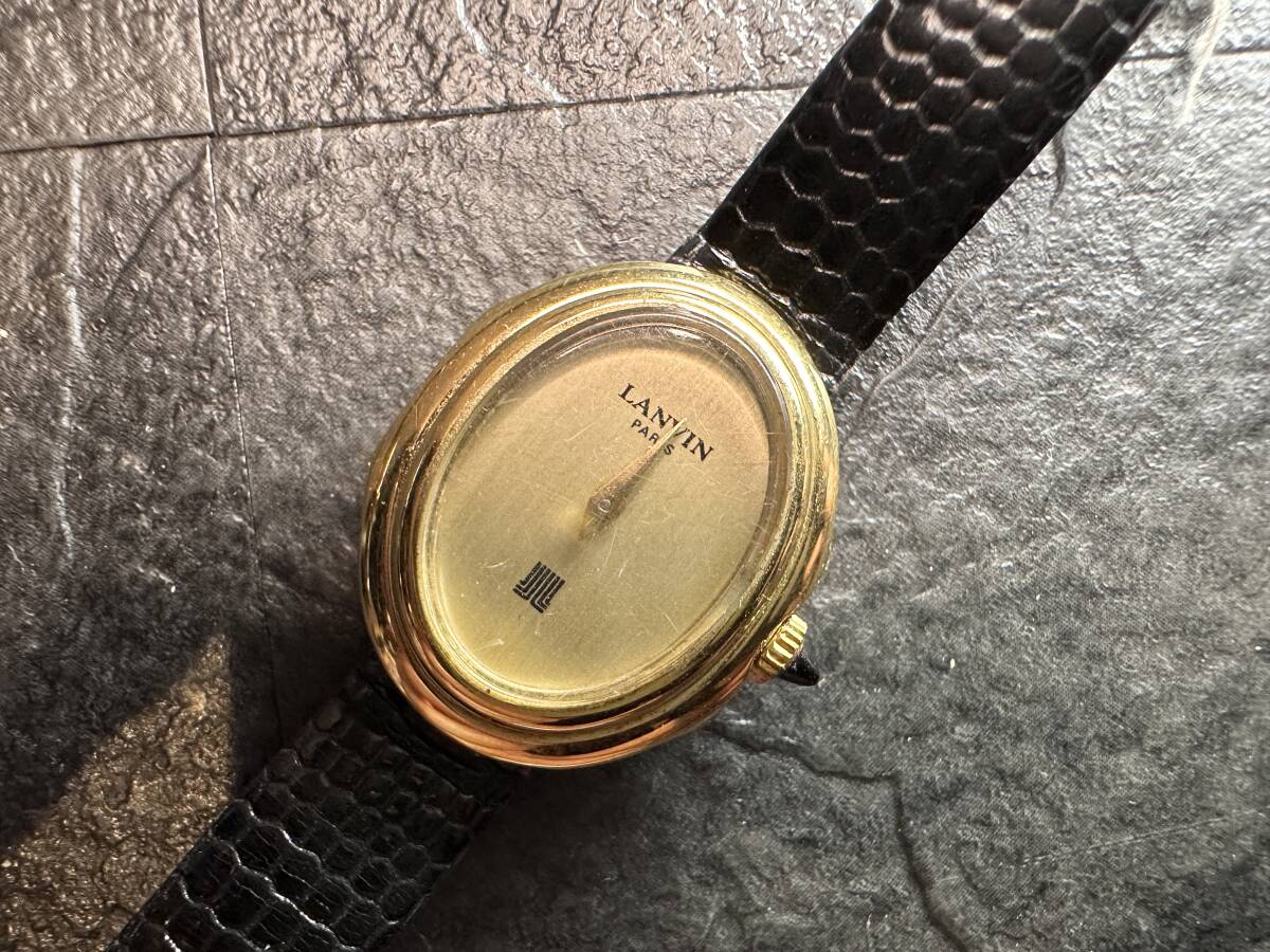 1904〇腕時計 LANVIN ランバン レディースの画像1