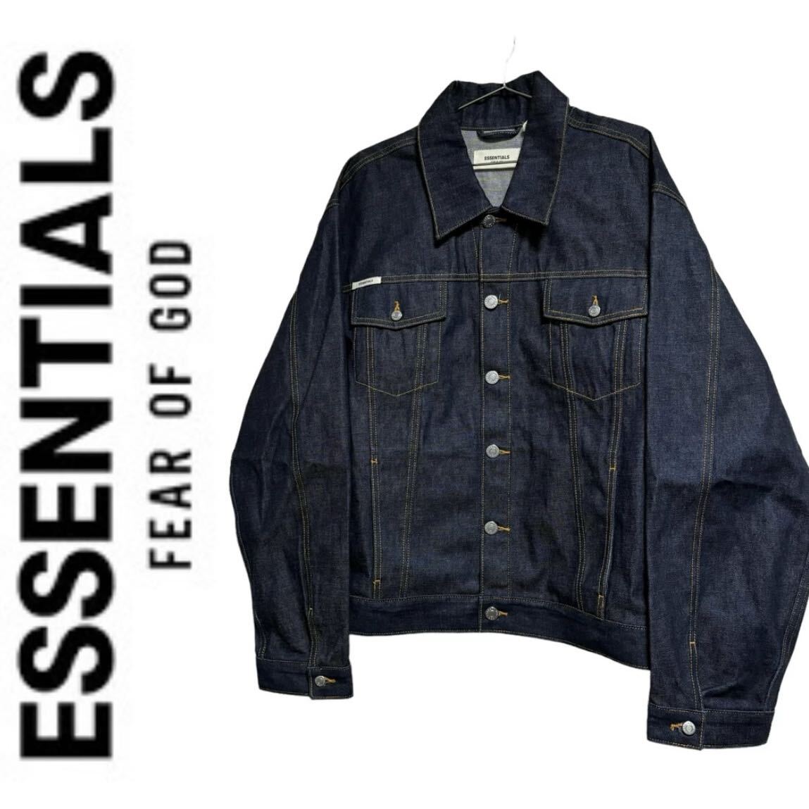 【極美品】ESSENTIALS エッセンシャルズ デニムジャケット XL