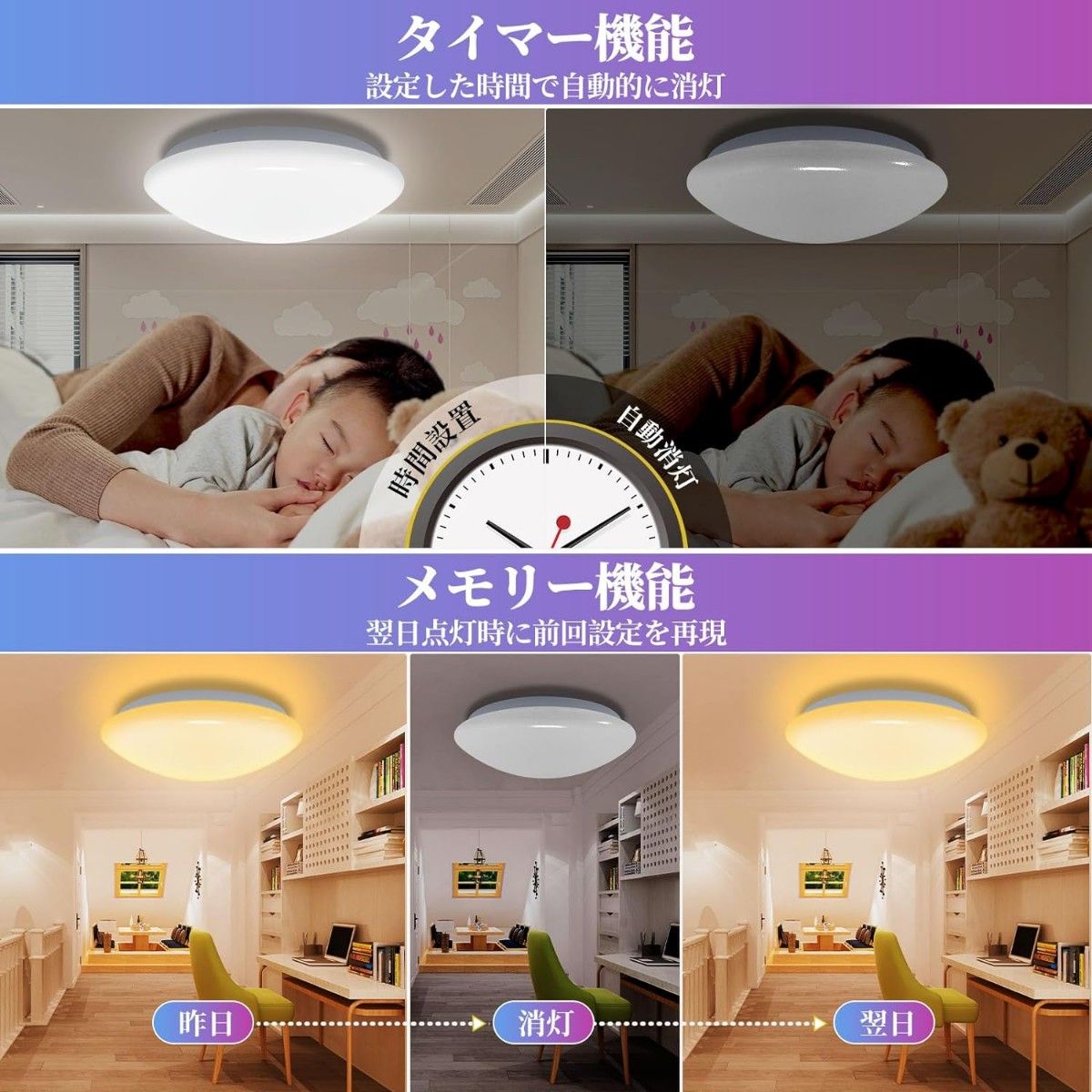 [新品送料無料]6畳 LED シーリングライト リモコン スマホ操作 調光 調色 省エネ  天井 照明 器具