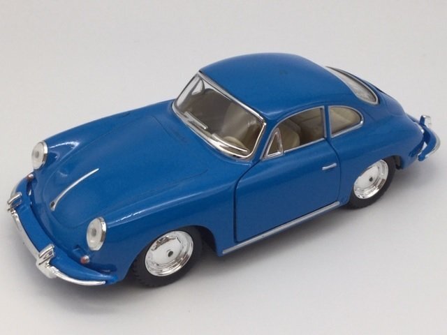 1台売り　ブルー　1/32 ポルシェ356B カレラ2 2000GS GTレース　クラシック　レトロ　ヴィンテージ　ミニカー　空冷_画像1