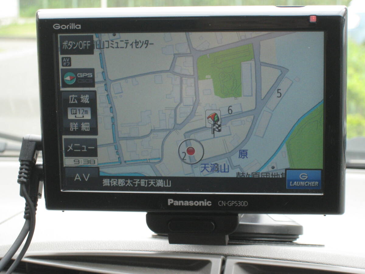 Panasonic SSDポータブルカーナビゲーソョンCN-JP530D_画像7