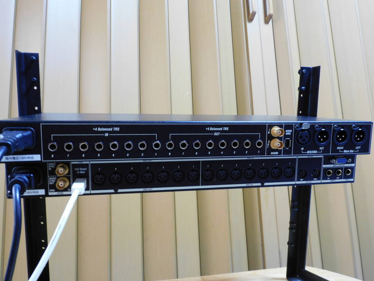 MOTU audio interface 1224/Mark of the Unicorn interface MTP AV/KIKUTANI rack * stand R-8U