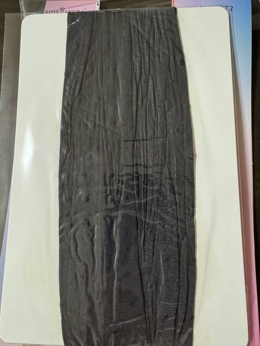  super sexy [8372] black x dot pattern lustre top wide race Thai high stockings garter stockings garter tights RoseSakurab tights 