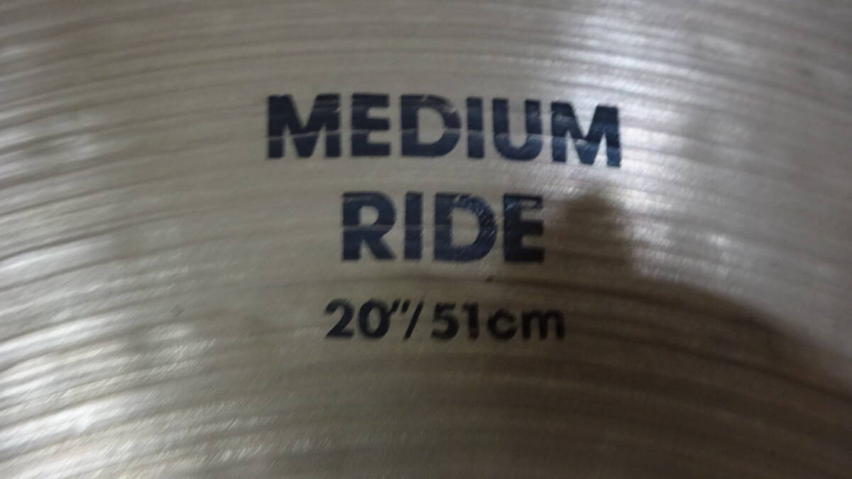 ⑫　zildjian Medium　Ride　２０インチ_画像2