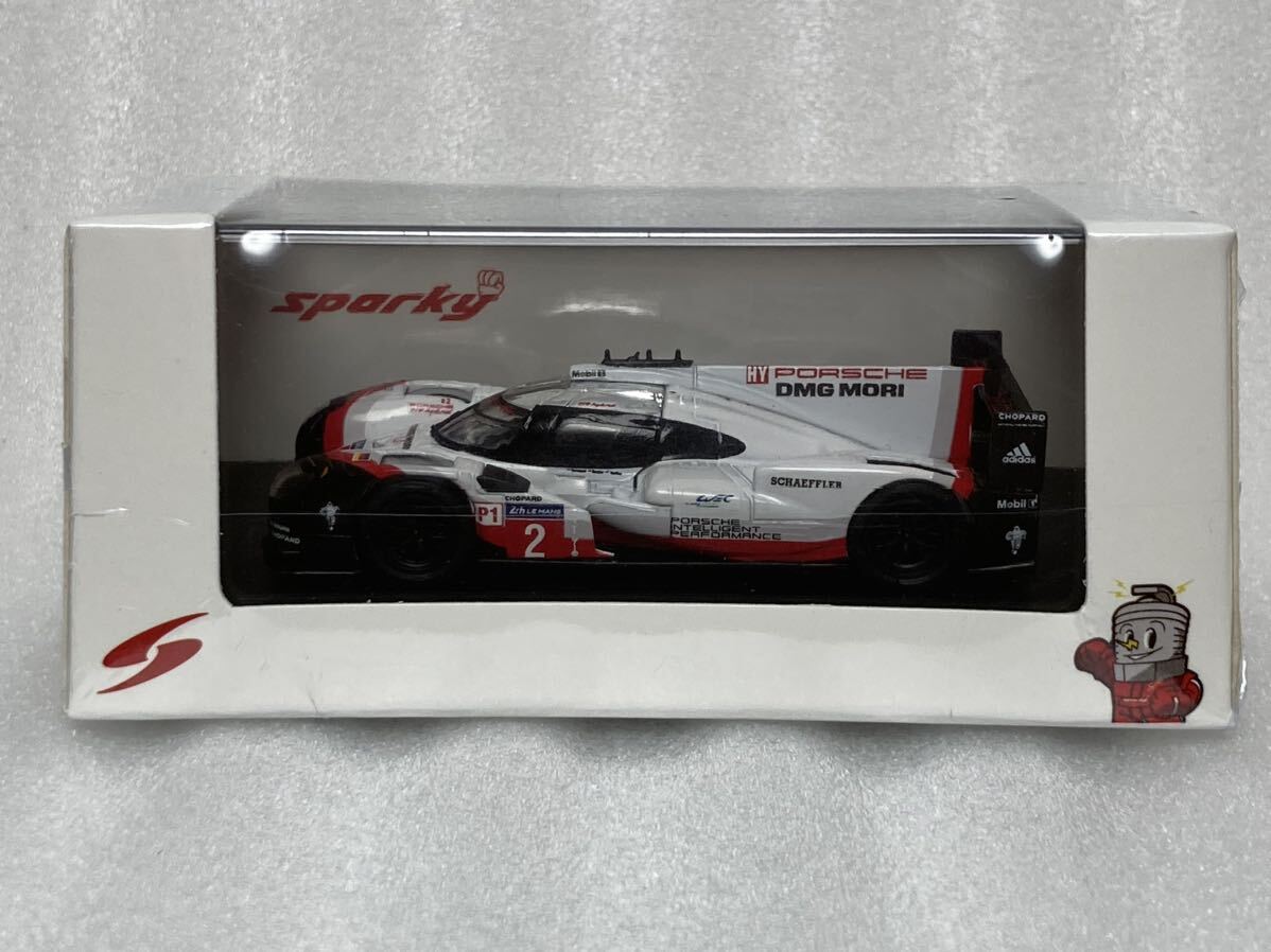 即決 スパーク Sparky 1/64 Porsche 919 Hybrid No.2 Porsche LMP Team Winner Le Mans 24h 2017 ルマン優勝 ポルシェ 未開封品 希少 絶版_画像1