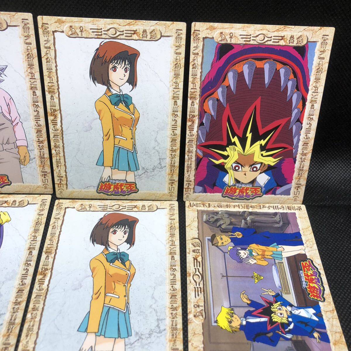  Yugioh animation card higashi . character card apricot . slope equipped 12 pieces set ①