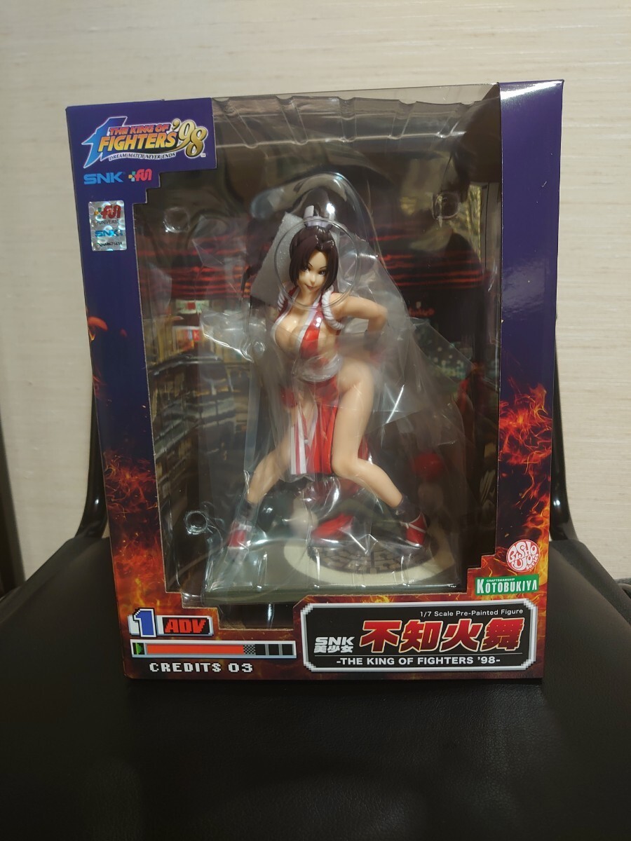 SNK美少女 不知火舞 -THE KING OF FIGHTERS 98- 1/7 完成品フィギュア [コトブキヤ]_画像2