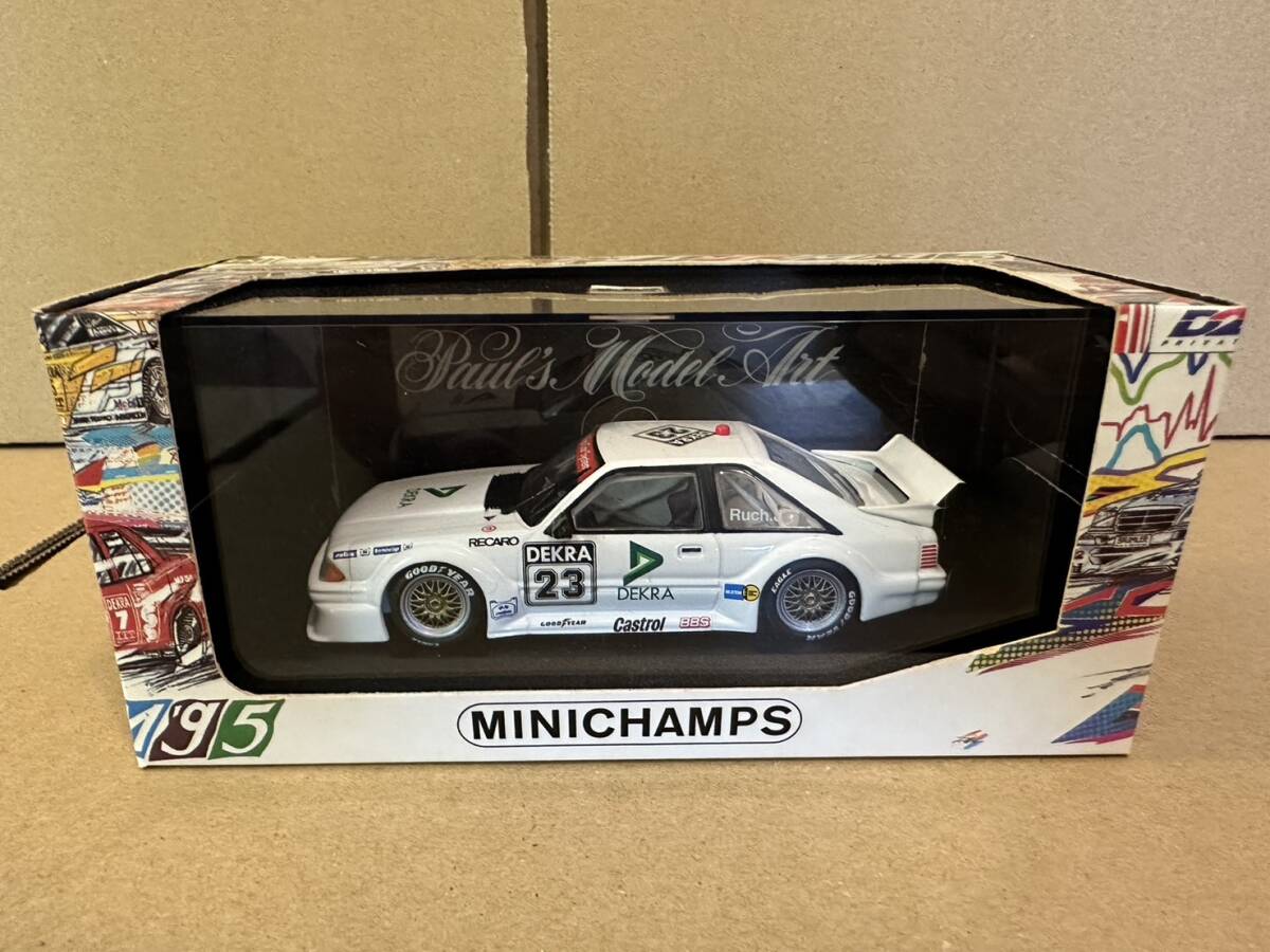1/43 MINICHAMPS Ford Mustang DTM 1994 Team Ruch J.Ruchの画像1