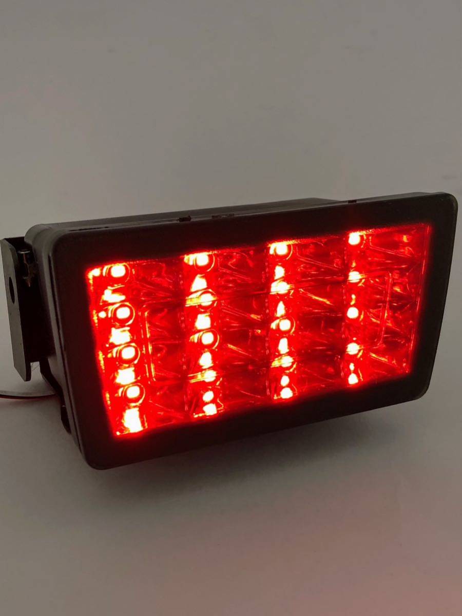 E スバル LED バックフォグ バック ランプ SUBARU リア フォグ バンパー GVB GVF VAB VAG STI WRX GP IMPRZA フラッシュ スモークレンズ_画像2