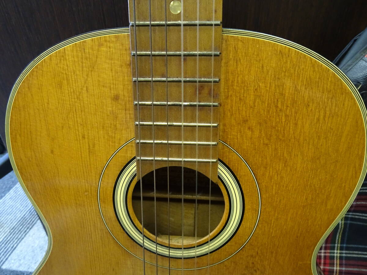 ジャンクYAMAHA NIPPON GAKKI Dynamic GUITAR 187409 NO.20 ヤマハ ダイナミックギター 日本楽器 弦楽器 アコギ 激安1円スタート_画像3