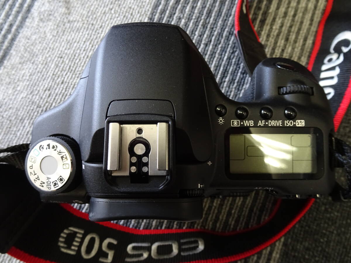 【ジャンク品】Canon キャノン EOS 50D ボディのみ デジタル一眼レフ デジタルカメラ 激安1円スタート_画像3