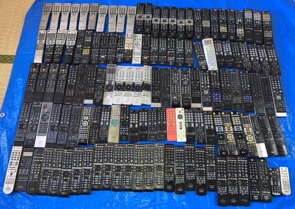 [ junk ] tv remote control set sale sharp Toshiba LG Hitachi pik Sera etc. large amount 