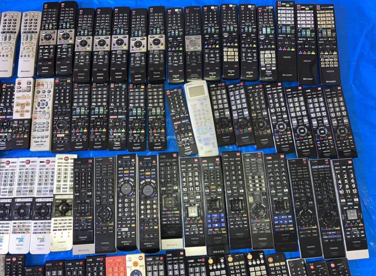 [ junk ] tv remote control set sale sharp Toshiba LG Hitachi pik Sera etc. large amount 