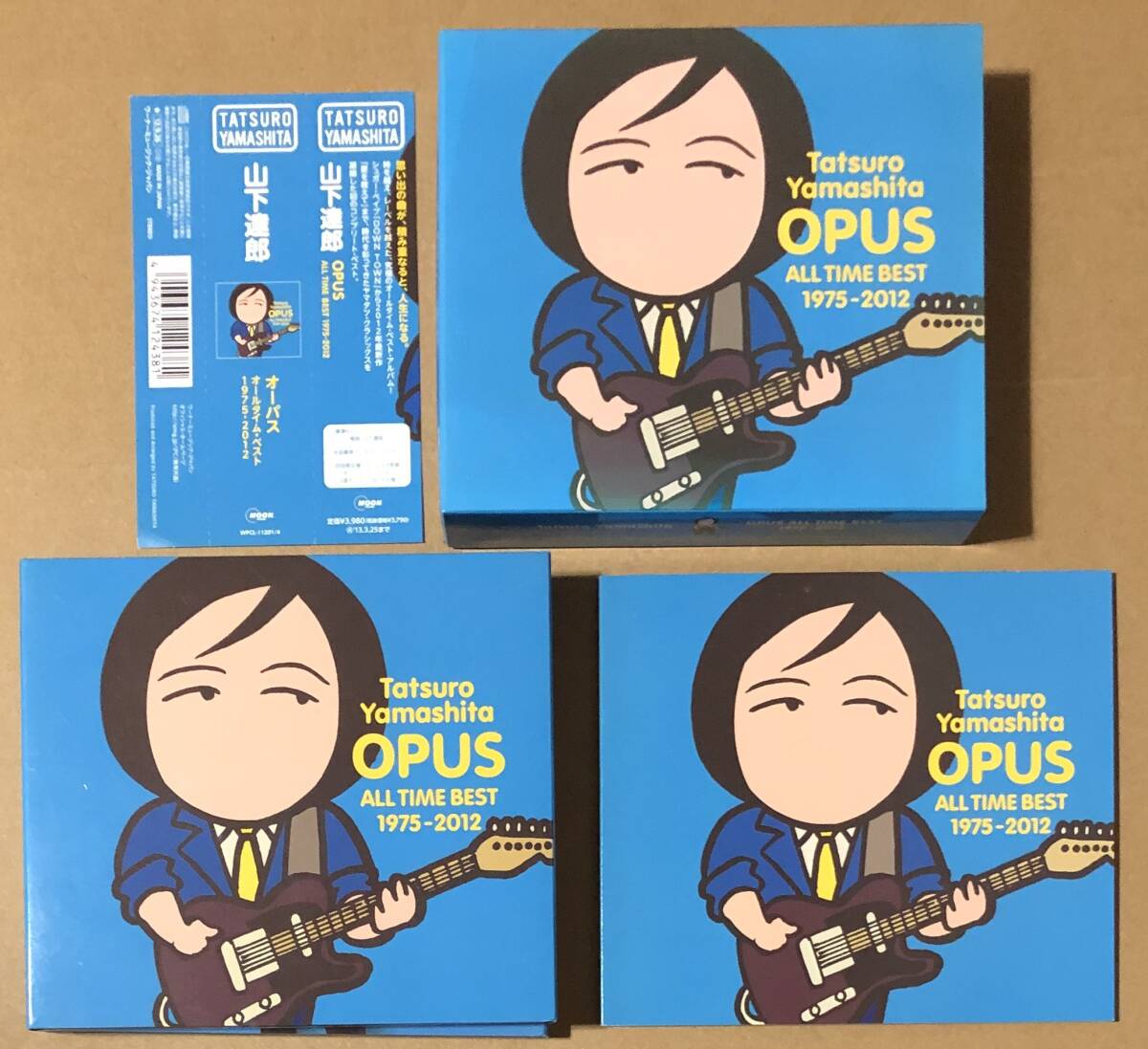 4枚組CD●山下達郎 / OPUS オールタイム・ベスト 1975-2012 初回限定盤 帯付の画像1