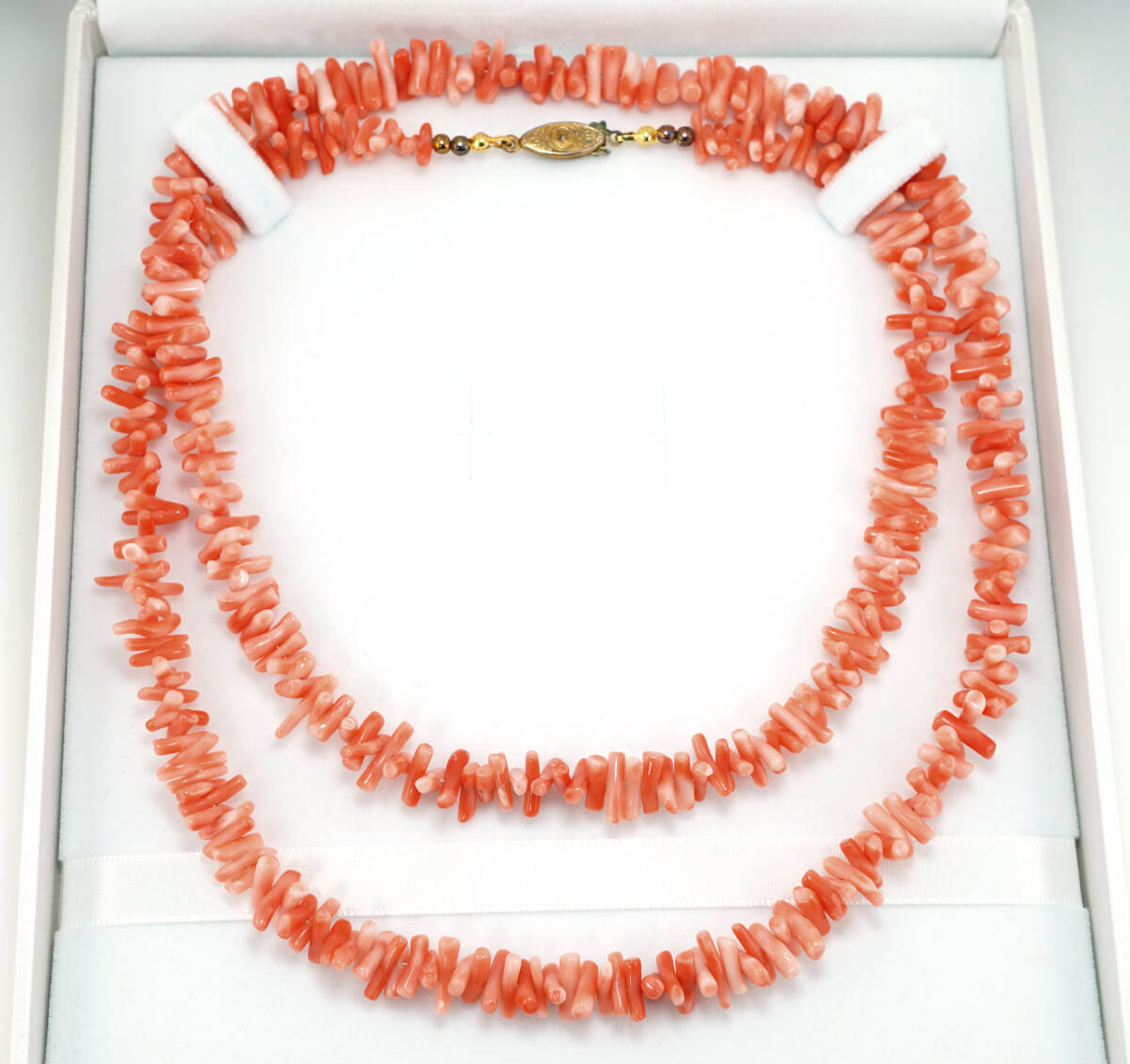 ▲天然サンゴ 最高級 50g 約85cm ネックレス 宝石 ジュエリー jewelryの画像2