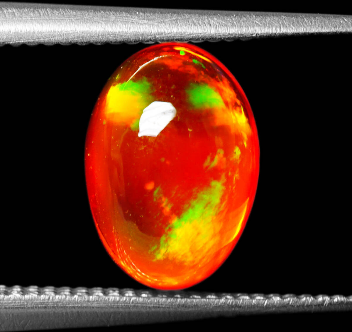 * natural fire - opal Mexico production top class 1.15ct loose gem jewelry jewelry