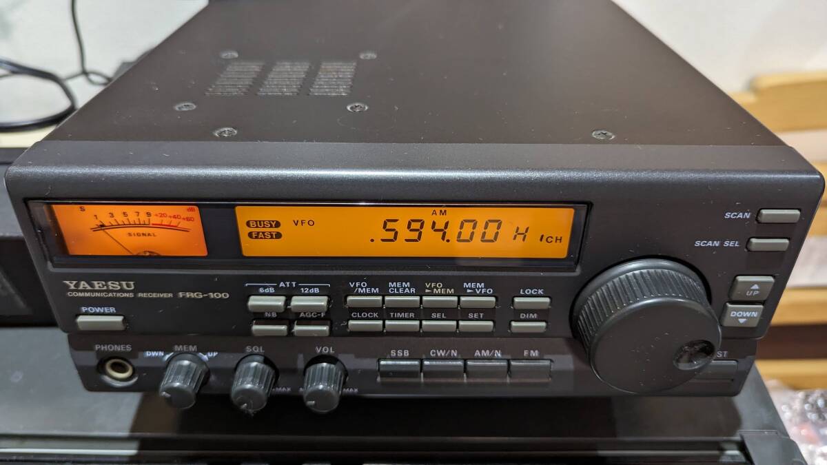  Yaesu Yaesu FRG-100 communication type receiver 0.05-30MHz all mode 