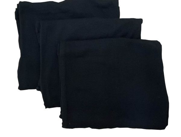 CR13095 IBK⑥[ special price ] new goods large tank top 3 sheets set 4L black stretch cotton .. sweat speed . simple V neck with translation lady's 