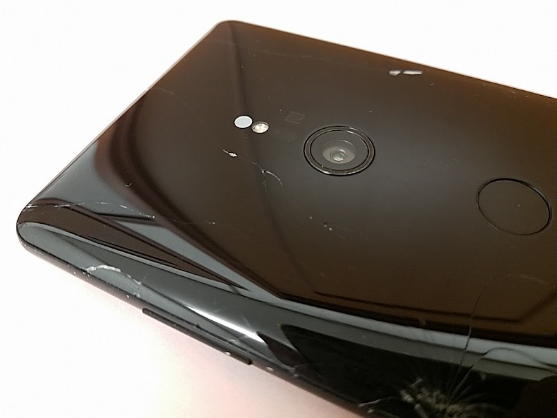 【ジャンク】Xperia XZ3 801SO SoftBank ※パスワードロック品 ※ガラス割れあり