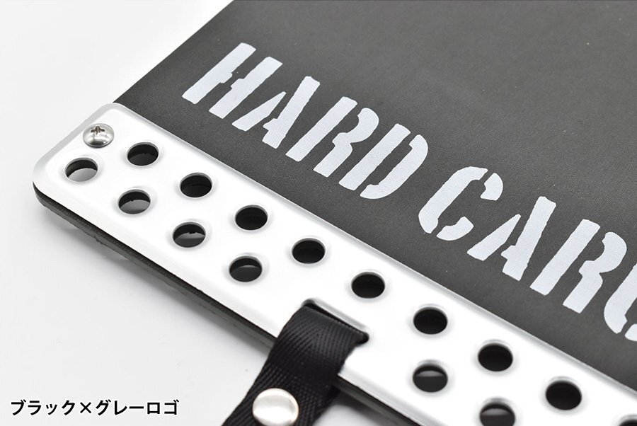 マッドフラップ 泥除け 軽トラック用 アルミプレート＆ベルト付きハードカーゴ HARD CARGO 10260##_画像6