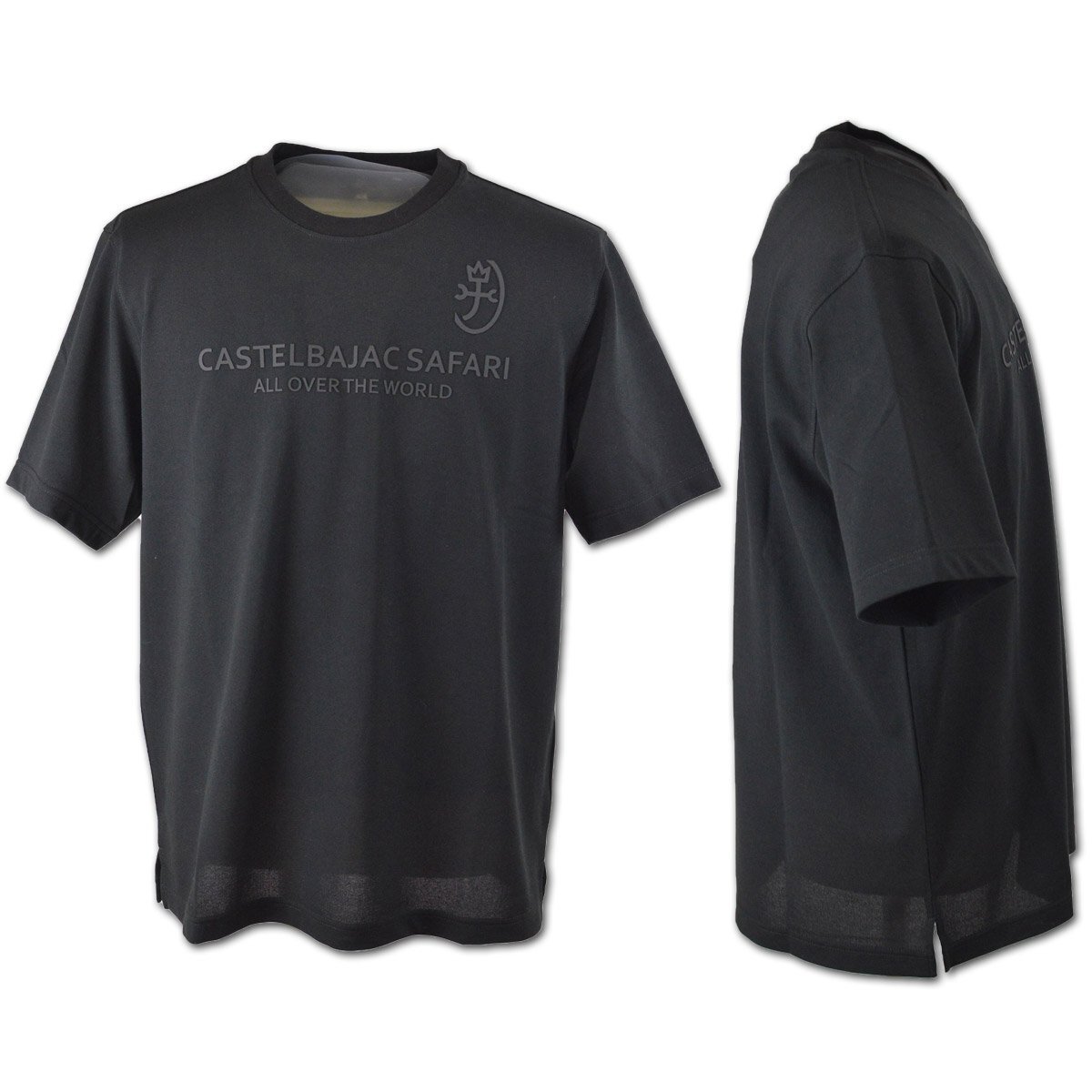 2024春夏新作【カステルバジャック】メンズ 半袖Tシャツ L(48) 黒 7214272119-99 CASTELBAJAC カジュアル 上質素材 おしゃれ @_画像2