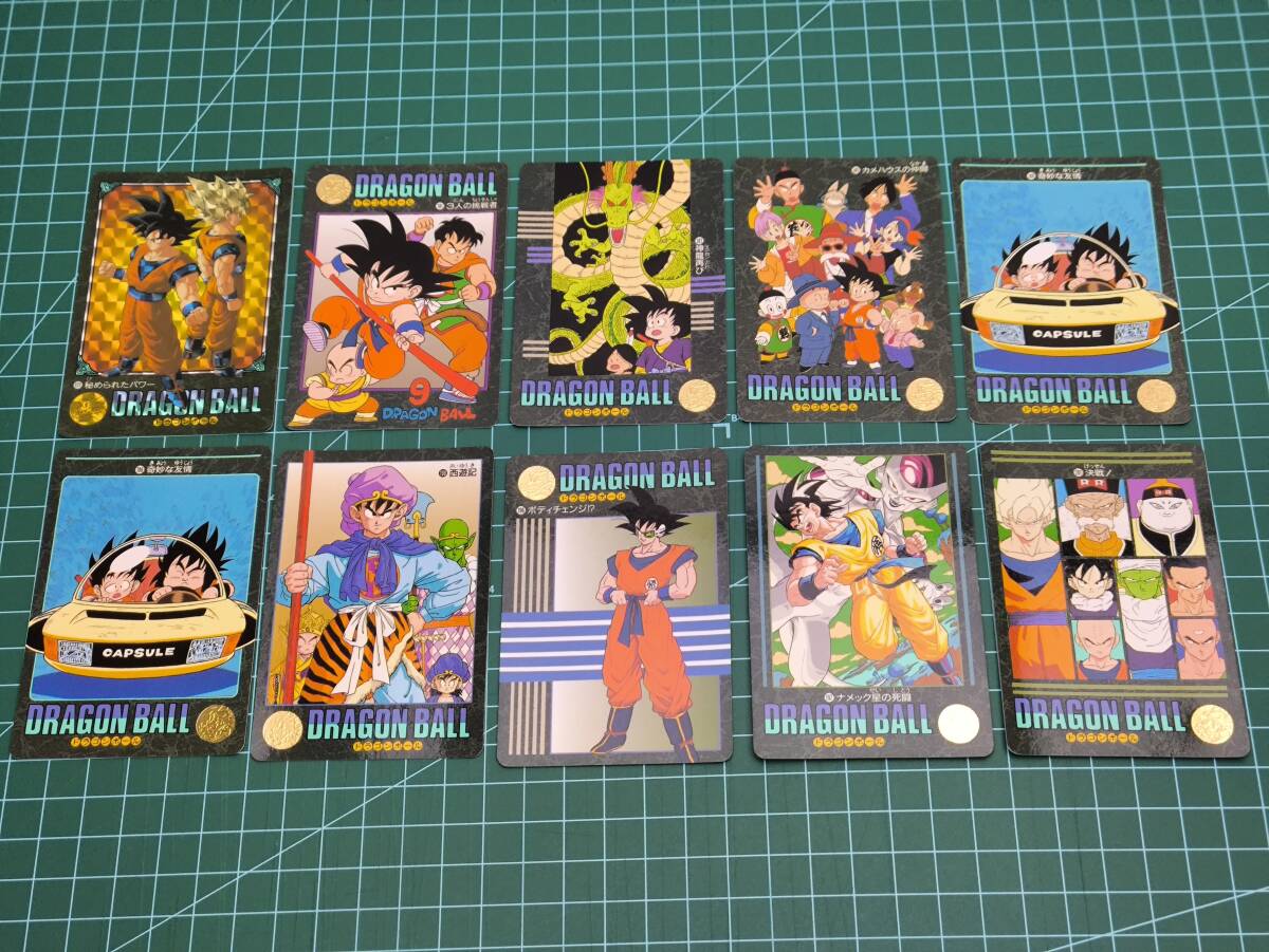 BANDAI Bandai Carddas Dragon Ball Z DRAGON BALL visual приключения 1991 / 1992 38 шт. комплект Dub li есть / NO:171 иметь 