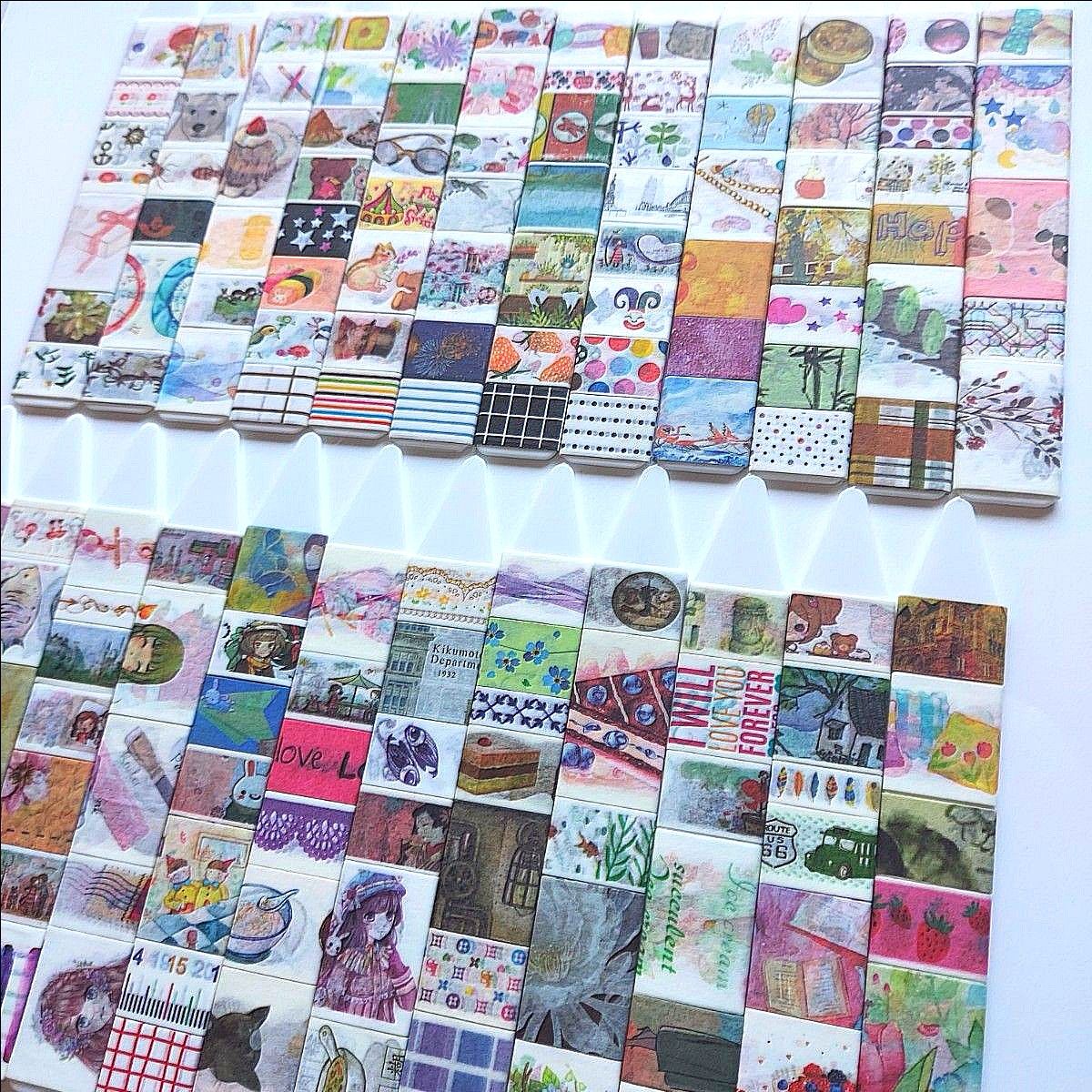 SALE【海外マスキングテープ】大量 切り売りマステ フラワータグ SALE【海外マスキングテープ】大量 切り売りマステ フラワータグ