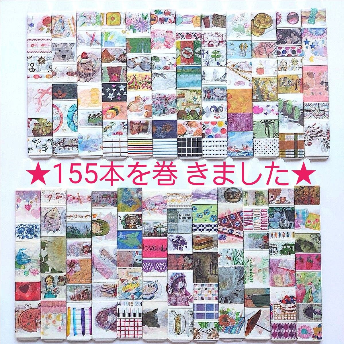 SALE【海外マスキングテープ】大量 切り売りマステ フラワータグ SALE【海外マスキングテープ】大量 切り売りマステ フラワータグ