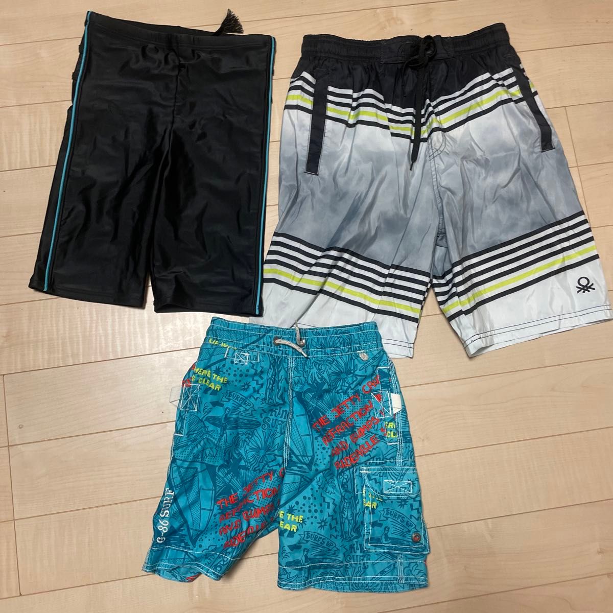 水着　3点セット　アロハ水着　GAP kids 110センチ　ニッキー株式会社 M 76〜84 & 9M 87〜95 美品