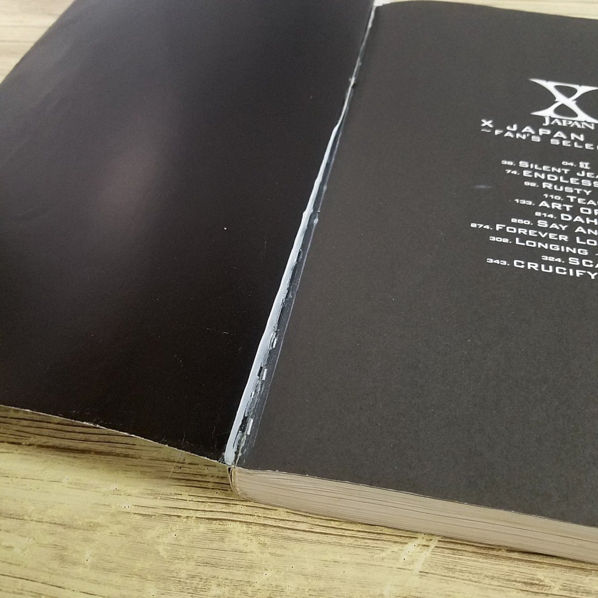 楽譜[X JAPAN BEST FAN’S SELECTION（使用感強め・線引きあり）] XJAPAN ベスト盤 12曲【送料180円】_画像10
