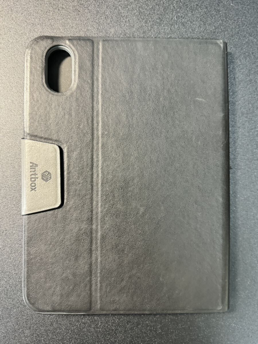 【美品】iPad mini6 第６世代 Antbox 手帳 ケース ペンホルダー付き 高級PUレザー オートスリープ＆スタンド機能付き 全面保護 (Black)の画像1