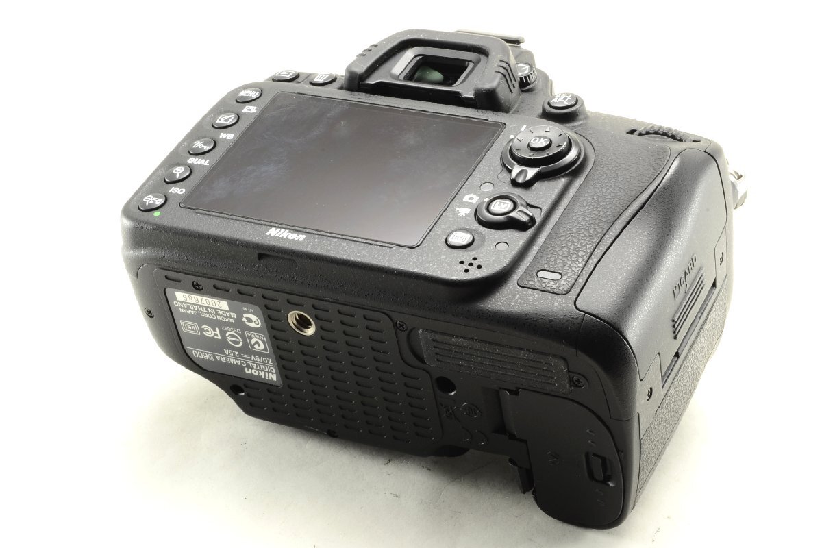 【良上品】Nikon ニコン D600 ボディ フルサイズ / SHOT 4641回 #4469_画像4