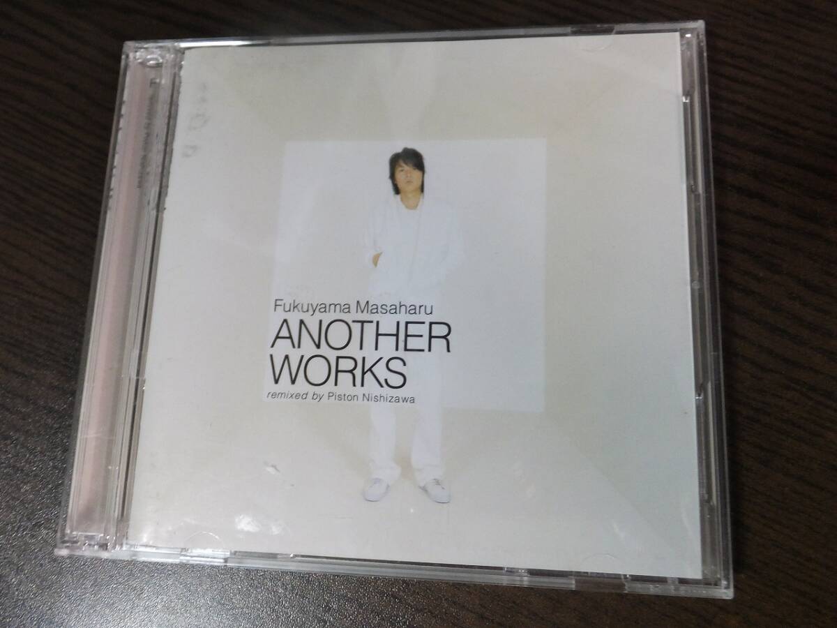 福山雅治 - Fukuyama Masaharu ANOTHER WORKS remixed by Piston Nishizawa (初回限定盤 DVD付) / HEY!　CD2枚セット_画像2