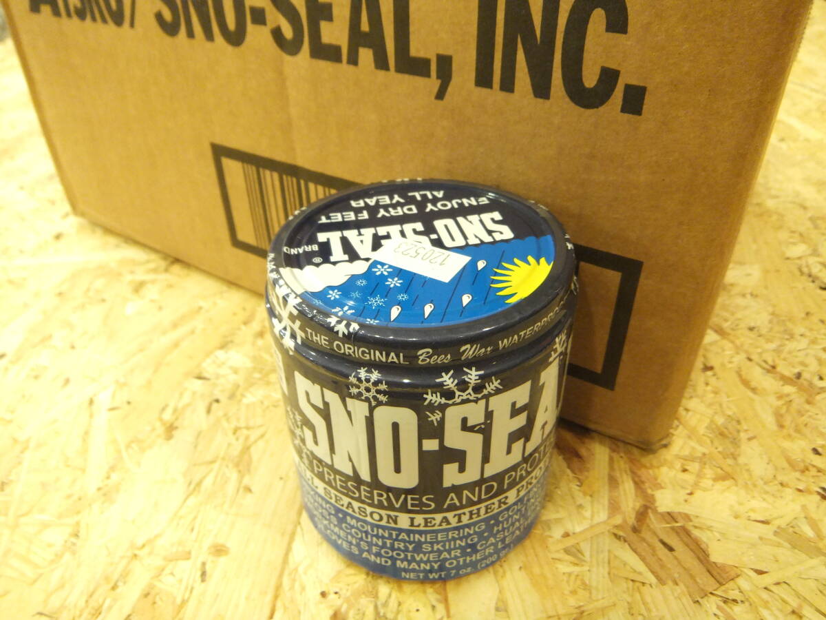 SNO-SEAL=スノーシール from U.S.A. レザー用オイル(※防水も)[7オンス＝約200ｇ]新品です! (※その他もいろいろ有り)_[From USA]&[新品]なのでご安心ください