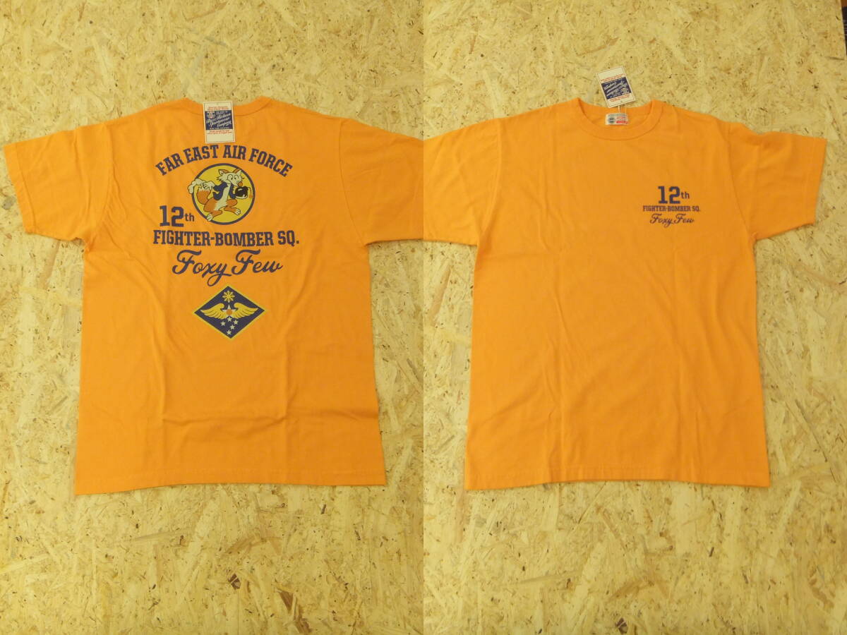 東洋バズリクソンズ正規店 BR79407-159 毎年恒例の半袖Tシャツシリーズ[オレンジ色][L]新品が送料無料!!_[正規取扱店＆新品]なので、ご安心下さい