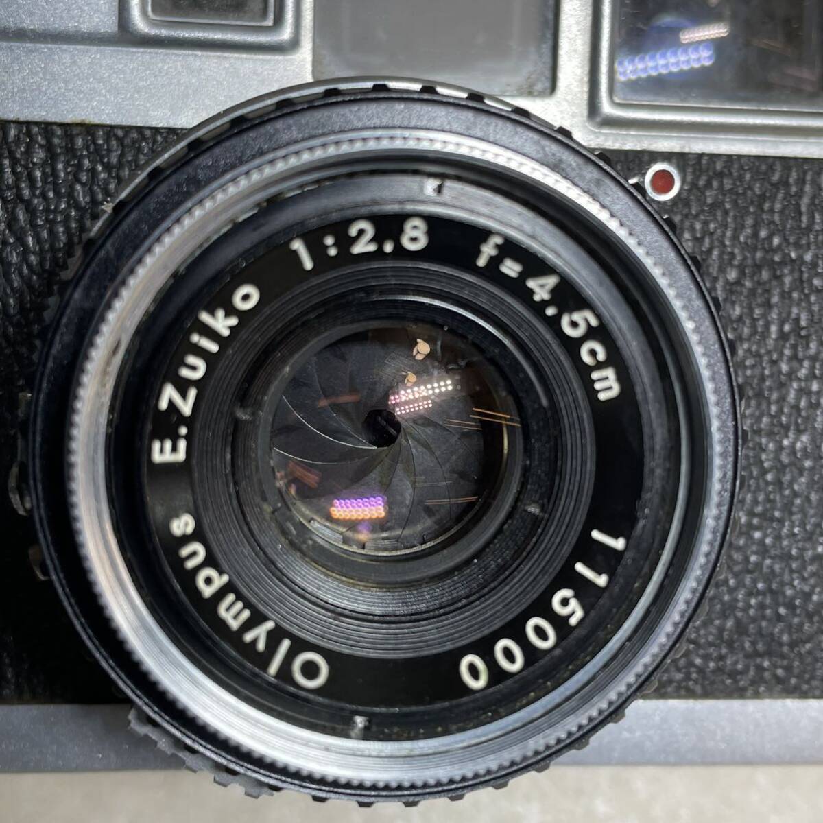 W2-2）OLYMPUS ACE コンパクトフィルムカメラ E.Zuiko 1:2.8 f=4.5cm （108）_画像2