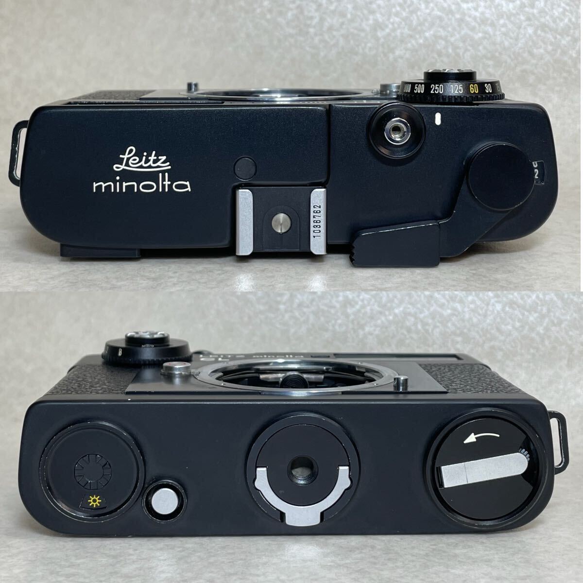 W2 3-114）LEITZ MINOLTA ライツミノルタ CL レンジファインダーカメラ MINOLTA M-ROKKOR 1:2 40mm レンズ _画像6