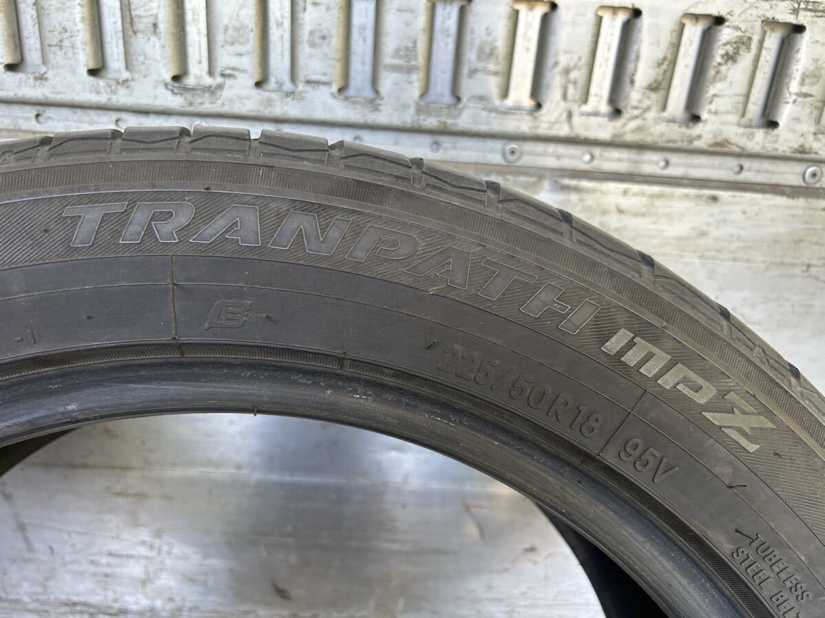 TOYO 225/50R18 TRANPATH MPZ バリ山サマ1本_画像6