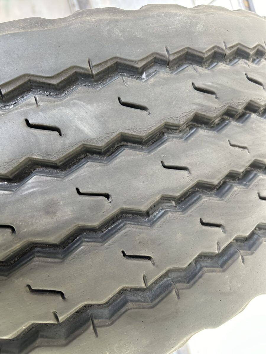 BRIDGESTONE 315/80R22.5 156/153J V.STEEL RLB184 サマトラックタイヤ1本、2020年、11.46mm_画像2