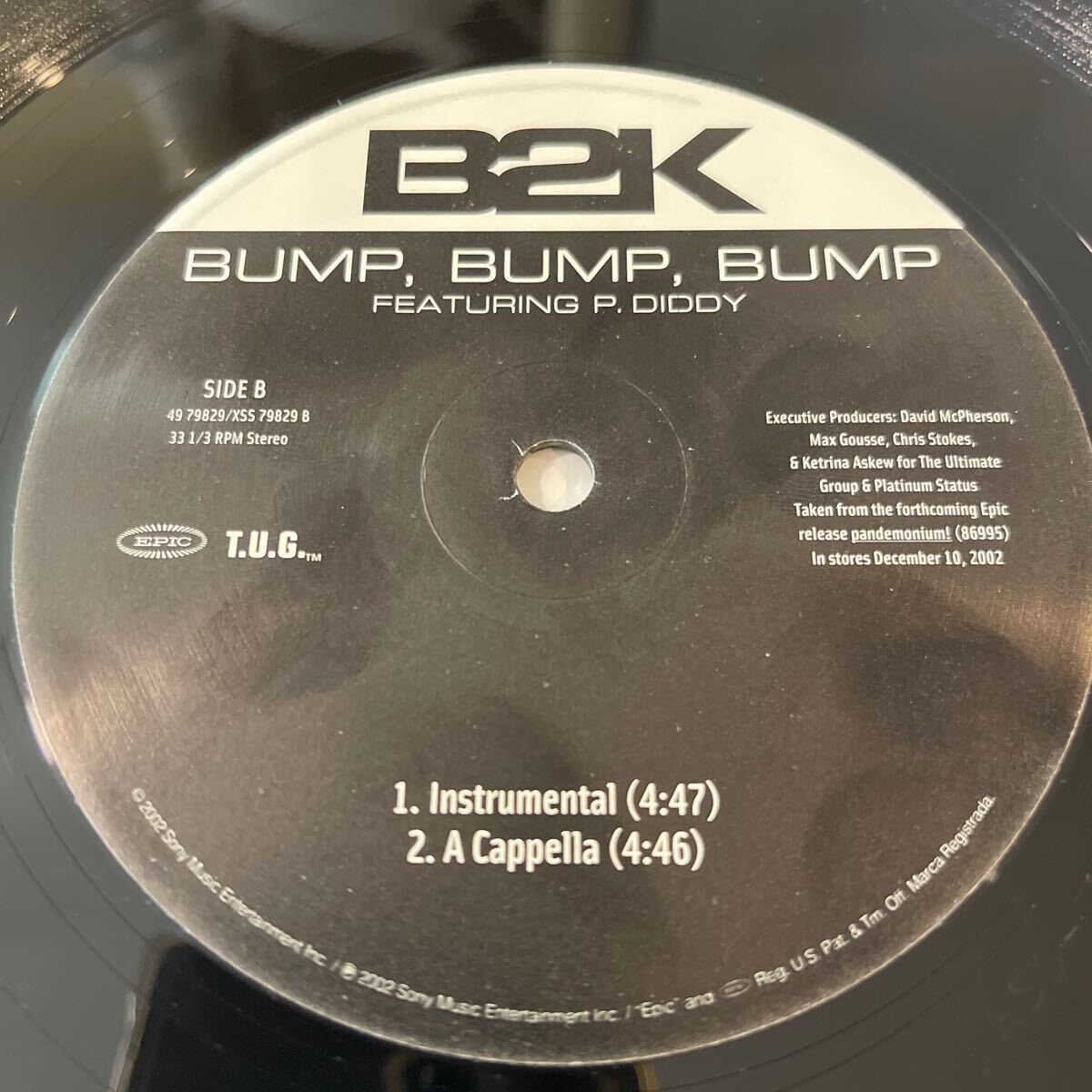 B2K/BUMP, BUMP, BUMP/feat.P.DIDDy/レコード/中古/DJ/CLUB/hiphop_画像5