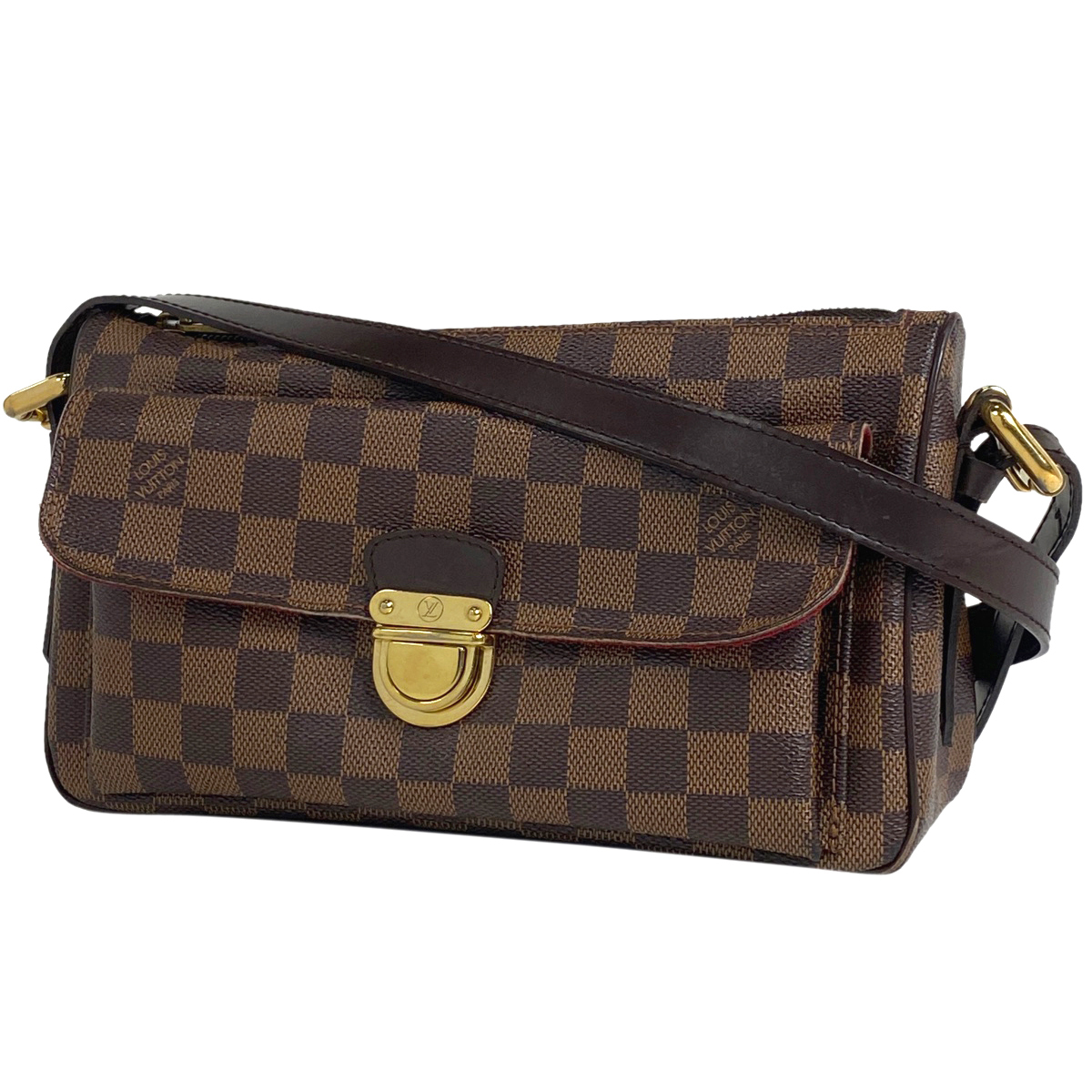 ルイ・ヴィトン Louis Vuitton ラヴェッロ GM 肩掛け ショルダーバッグ ダミエ ブラウン N60006 レディース 【中古】_バイセル 14172_1