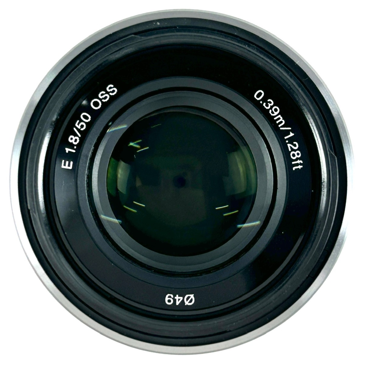 ソニー SONY E 50mm F1.8 OSS SEL50F18 シルバー 一眼カメラ用レンズ（オートフォーカス） 【中古】の画像4