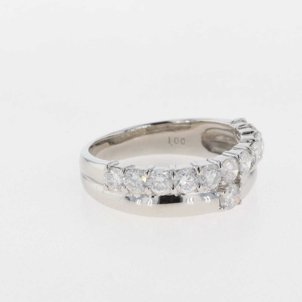 メレダイヤ デザインリング プラチナ 指輪 リング 10.5号 Pt900 ダイヤモンド レディース 【中古】_バイセル 14157_8